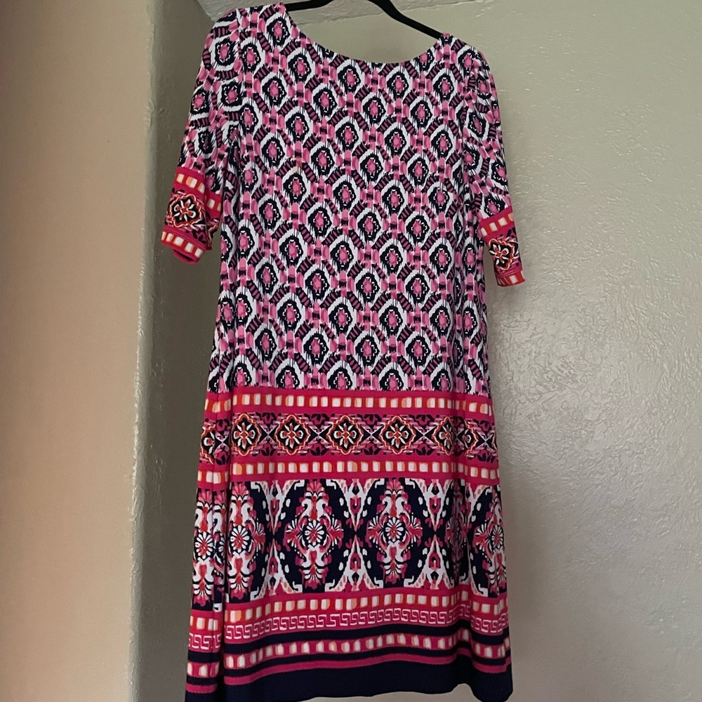 Sz 16 Eliza J dress with zippered back